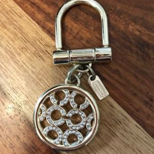 Coach Crystal Key Fob